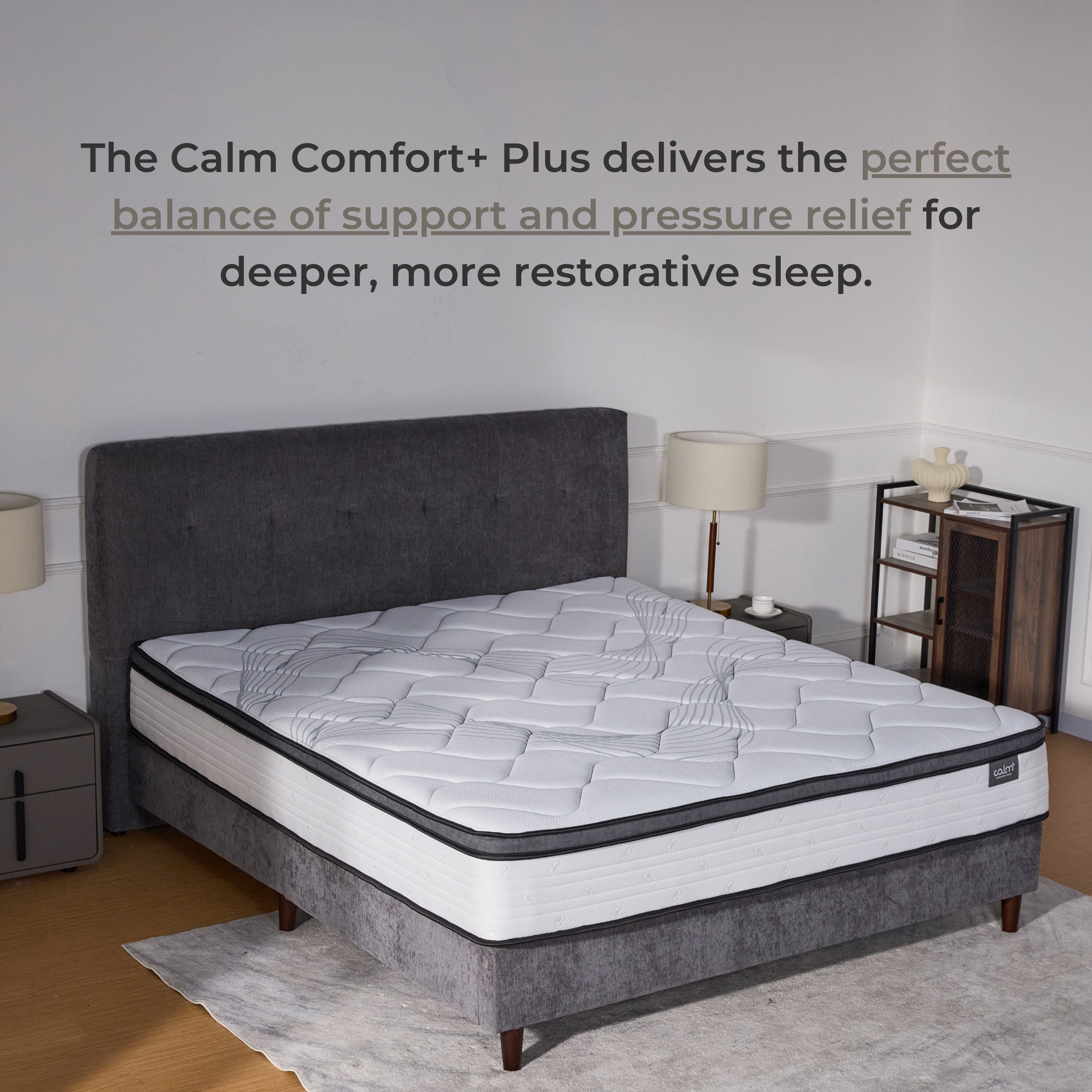 Calm Hybrid Mattress | Comfort+ Plus